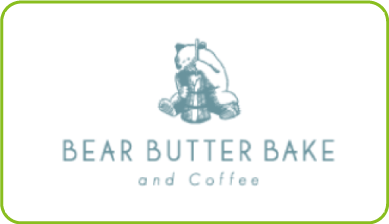 BEAR BUTTER BAKE and coffee